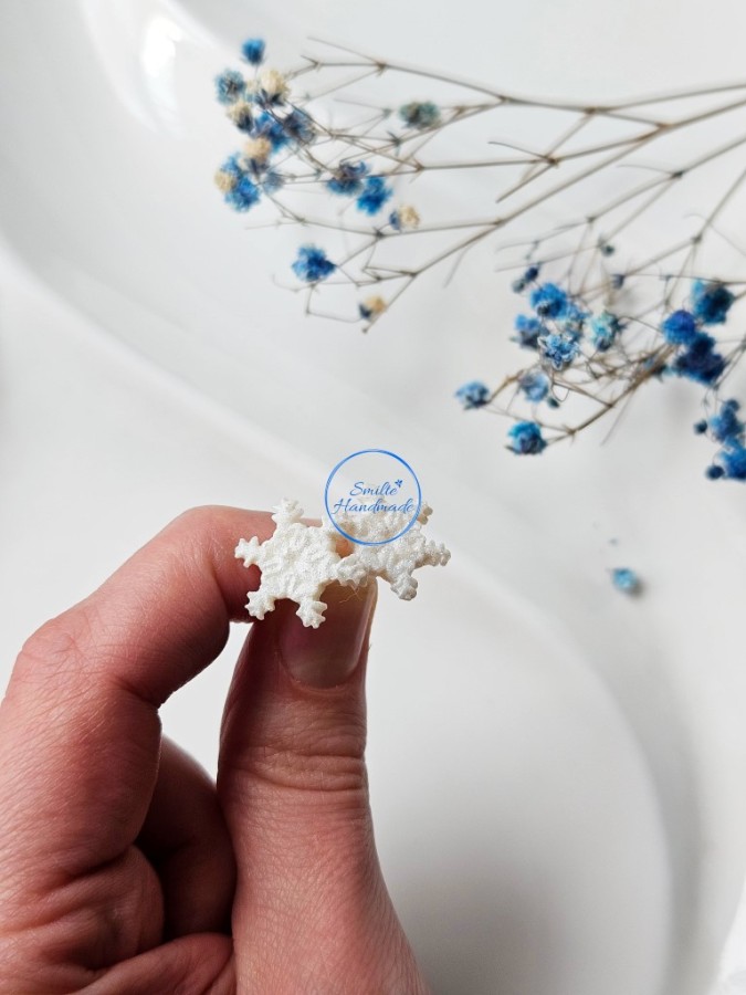 Auskarai baltos blizgios snaigės (2) Auskarai baltos blizgios snaigės (2)