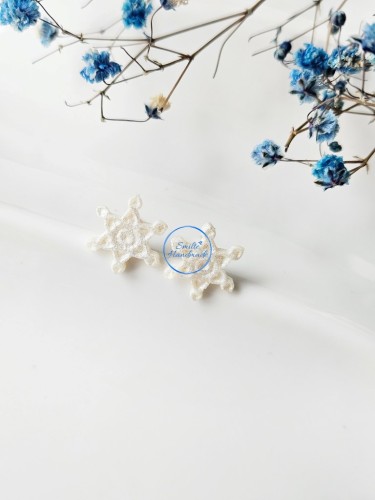 Auskarai blizgios snaigės (1)