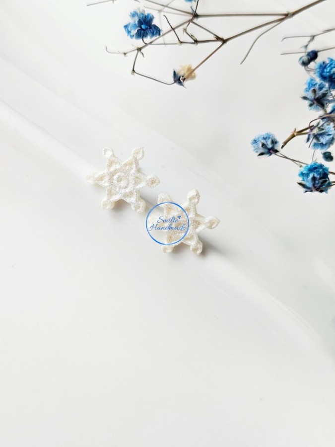 Auskarai blizgios snaigės (1)