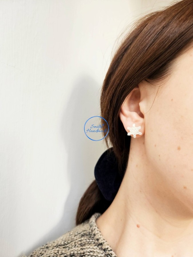 Auskarai blizgios snaigės (1)