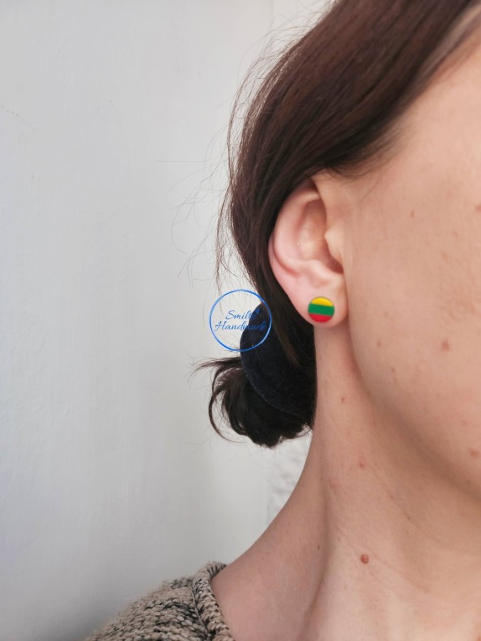 Auskarai trispalvė (2)