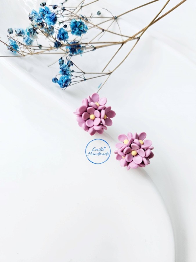 Rožiniai gėlių rutuliukai